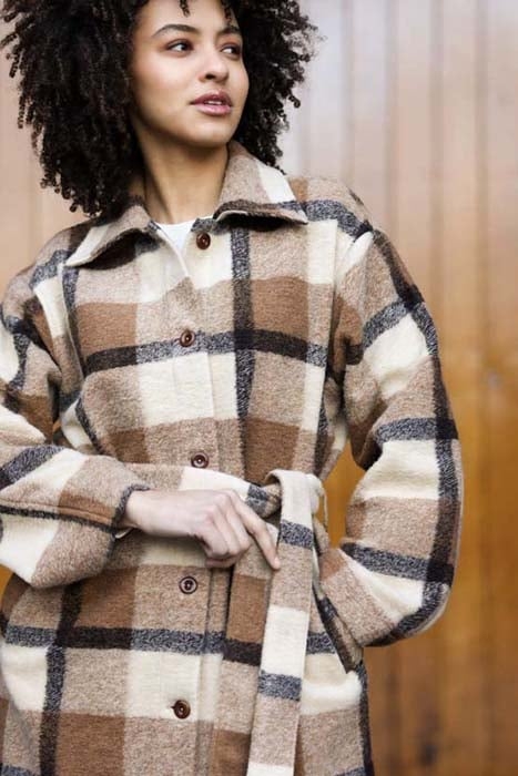 ISOLDE BEIGE CHECK 7