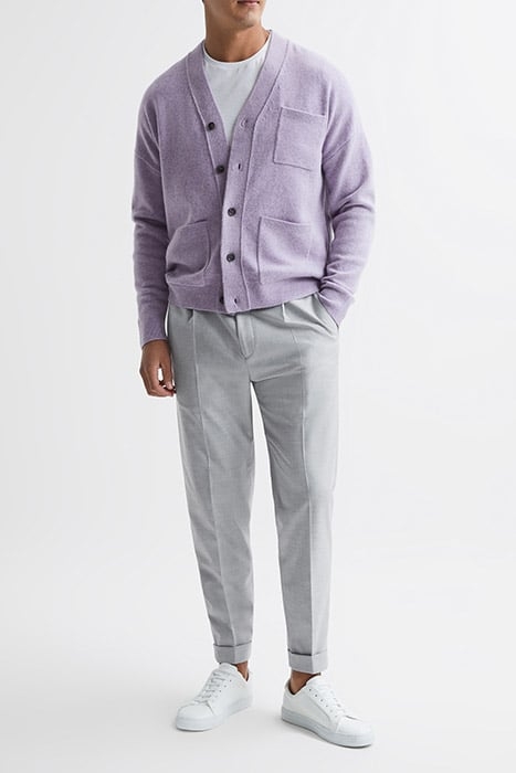 ANDREWS CARDIGAN LILAC 3