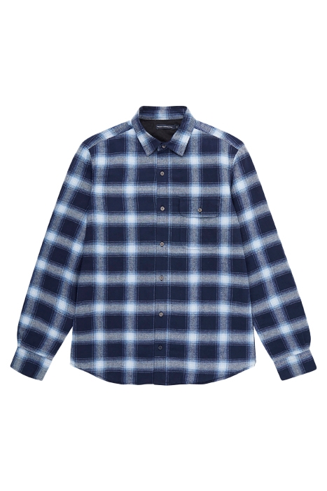 FLANNEL WAD CHECK OVERSHIRT BLUE MULTI 4