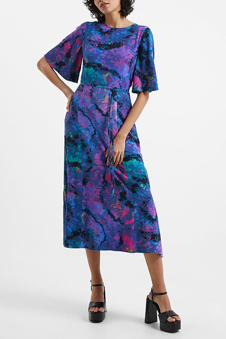 GABRIELLA DELPH MIDI BLUE DEPTHS 1