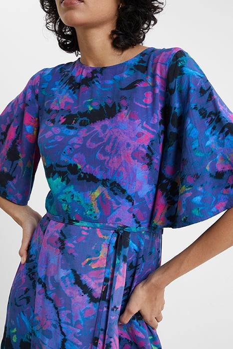 GABRIELLA DELPH MIDI BLUE DEPTHS 4