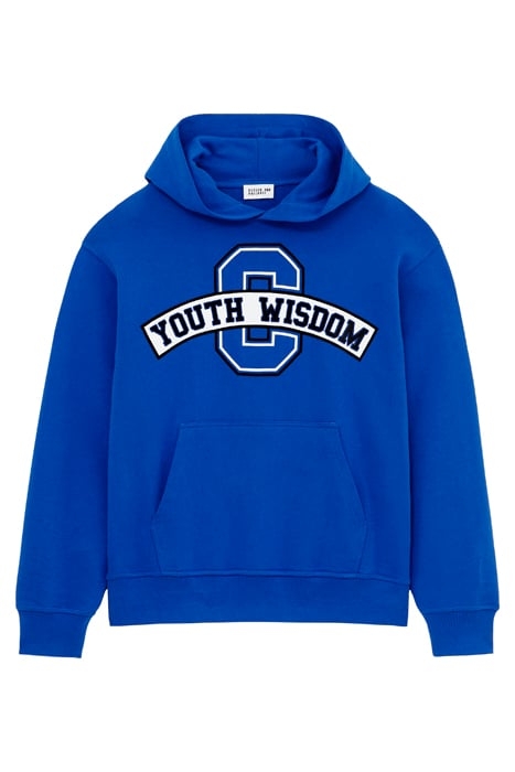 MEN M. PHILOUZE UNISEX HOODIE ROYAL BLUE 4