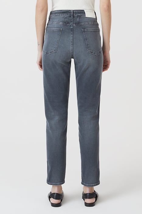 WOMEN PEDAL PUSHER JEANS MID GREY 2