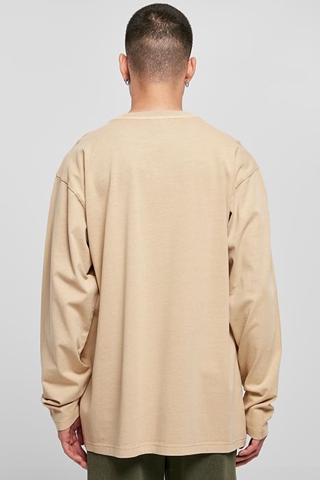 HEAVY OVERSIZED GARMENT DYE LONGSLEEVE UNIONBEIGE 2