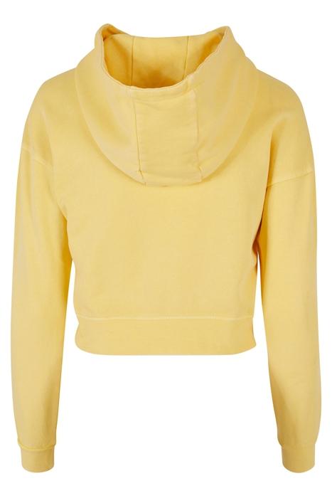 LADIES SHORT FLOWER EMBROIDERY TERRY HOODY VINTAGESUN 5