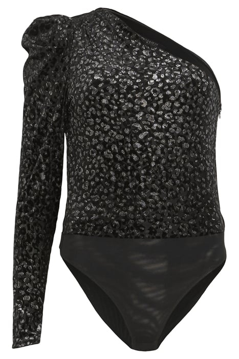 DAPHNE ANIMAL BODYSU BLACK SHIMMER 4