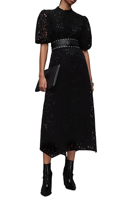 CAMILA LACE DRESS BLACK 4