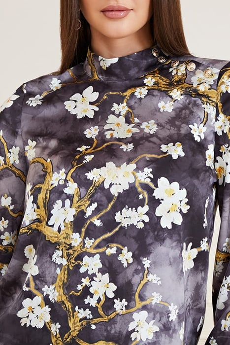 BLOSSOM BLOUSE BLACK CAVE 6