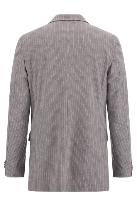 WISTON PERFORMING LIGHT WOOL GREY BLAZER PINS 5