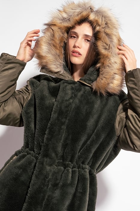 PAQUITA PARKA SIMIL MONTONE FOREST NIGHT 7