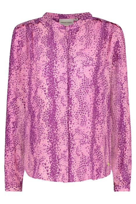 SUNSET BLOUSE APRICOT/MAGIC MAGENT 4