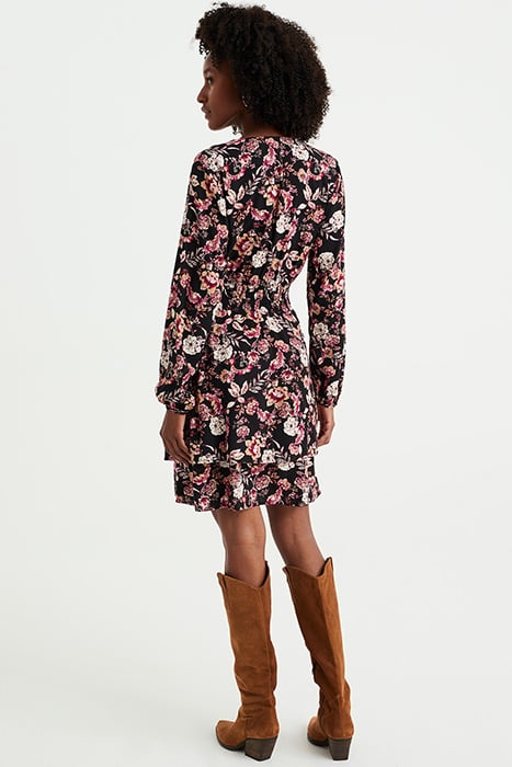 DRESS SHORT VINTAGE RED 2