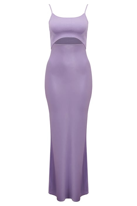 ERIKA FRONT CUT OUT KNIT DRESS BLOSSOMING LILAC 3