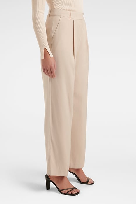 INES TAILORED STRAIGHT LEG PANT NEUTRAL 5
