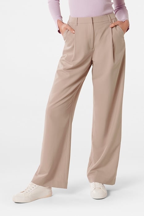 LYLA WIDE LEG PANT NEUTRAL 1