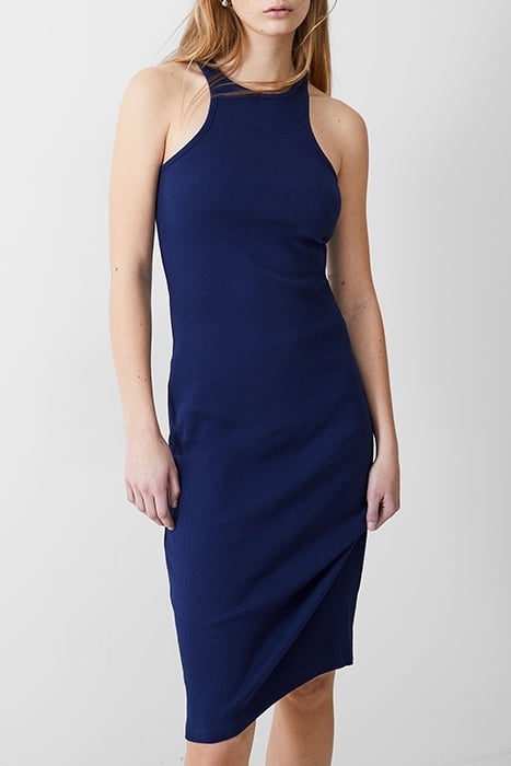 RIB RACER DRESS MIDI DK NAVY 1