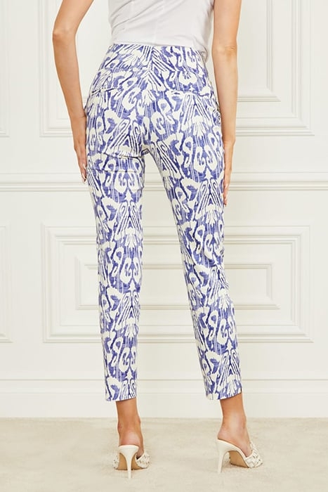 SHELLY PRINTED PANT SUBSTANCE BLUE SKINNY PRINT 6