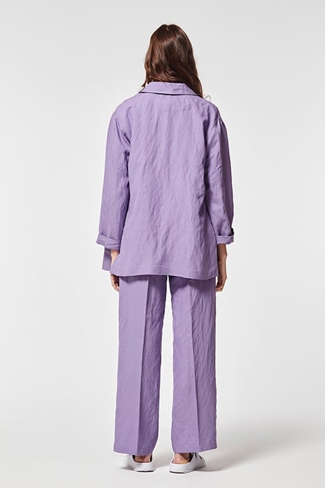 HERRINGBONE STRIPES TERCIO TROUSERS PURPLE 3