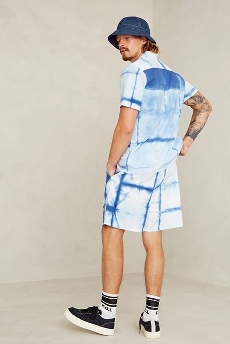 BIDATSU SHIBORI NATURAL INDIGO 3