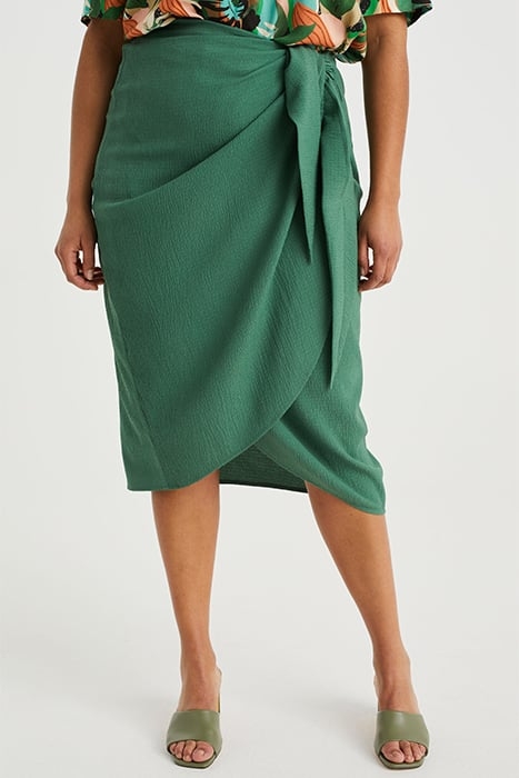 SKIRT MEDIUM LENGTH GREEN 1
