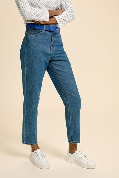 LE ELSA - BLUE MUMMY JEANS 1