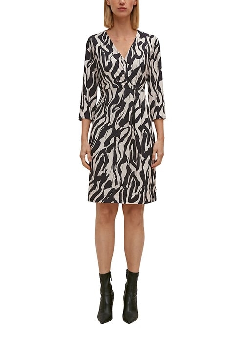 COMMA DRESSES GREY/BLACK 4