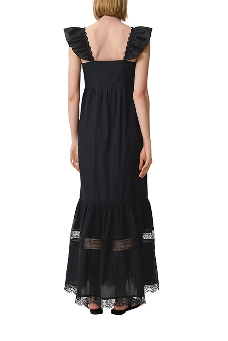 COMMA DRESSES GREY/BLACK 2