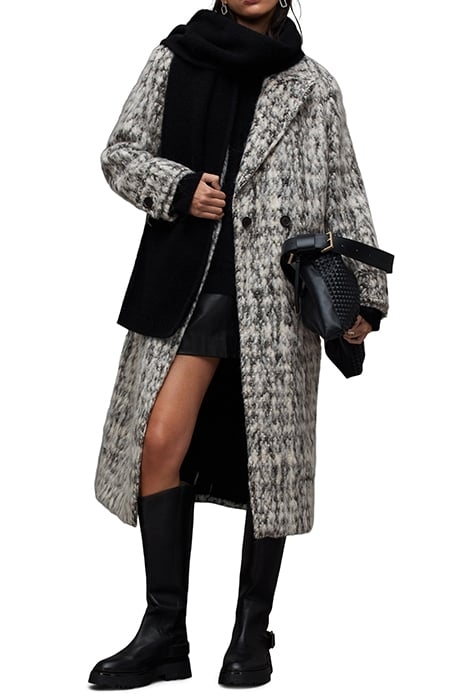 MABELX COAT BLACK/WHITE 5