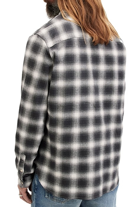 MALPASO LS SHIRT OATMEAL WT/WSHD BL 2