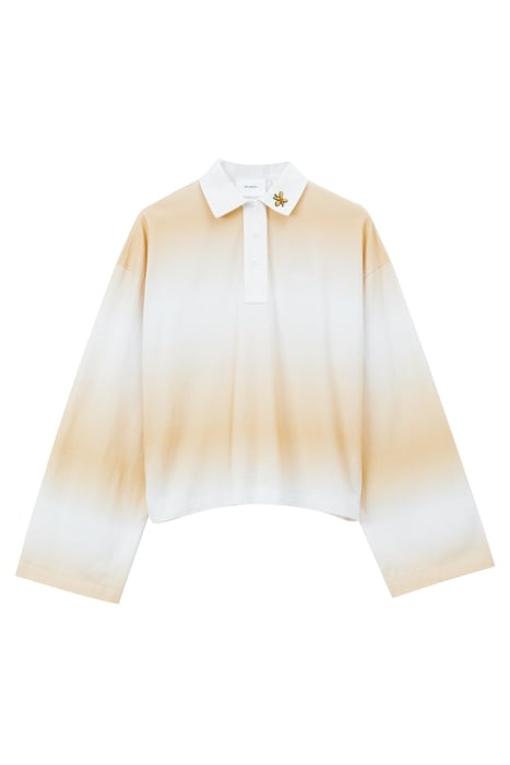 JOURNEY RUGBY SWEATSHIRT WHITE / YELLOW 3