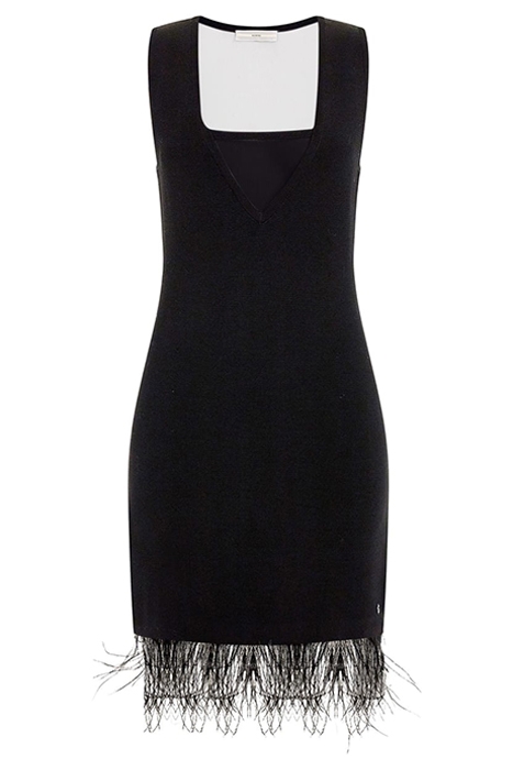 ANNE DRESS SWTR JET BLACK A996 4