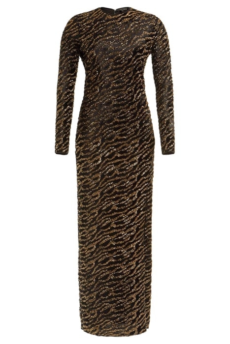 LS GABRIELLA DRESS GOLD MULTI 3