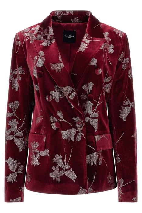 ANGELICA BLAZER PURPLE PETAL WITH RO 4