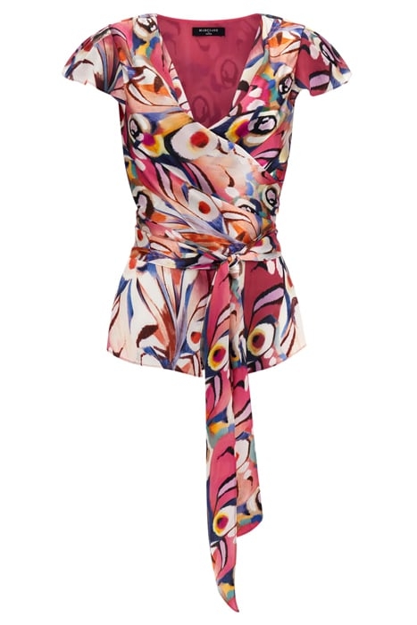 MADELYN TOP WONDERLAND BLOUSE PRINT 1