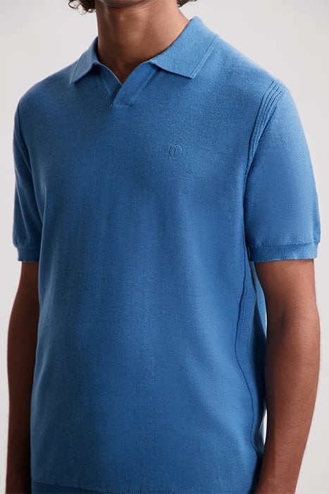 DS_MERCURY SHORT SLEEVE POLO AEGEAN BLUE 4