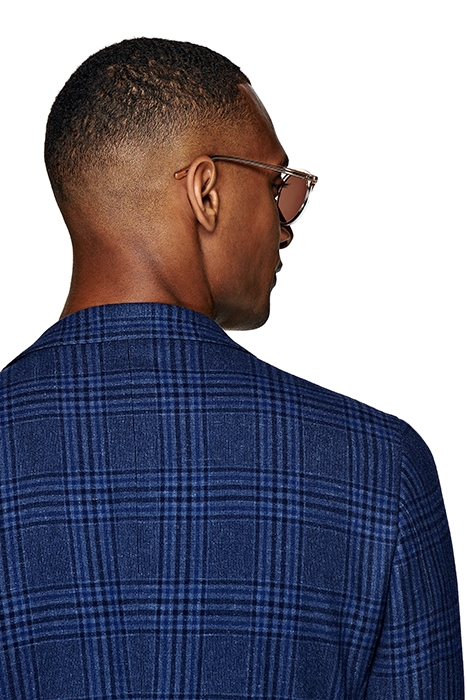 JACKET-NAVY-CHECK NAVY 6