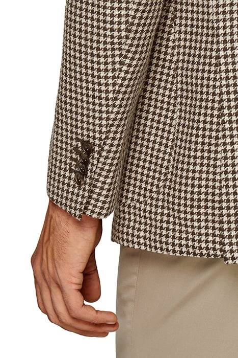 JACKET-BROWN-HOUNDSTOOTH DARK BROWN 8