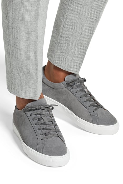 LEATHER-SNEAKER-D.GREY GREY 2