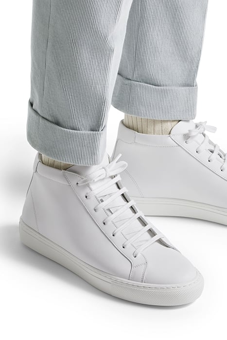 LEATHER-HIGHTOPSNEAKER-WHITE WHITE 3