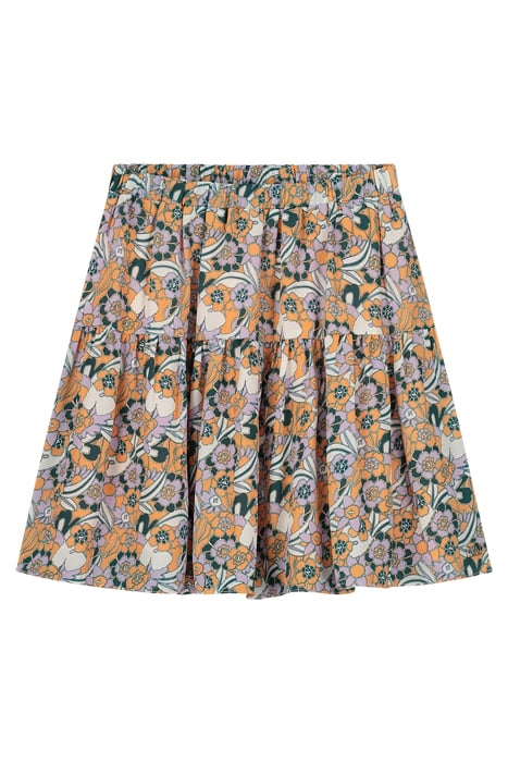 SELINA SKIRT SUNSET ORANGE 1