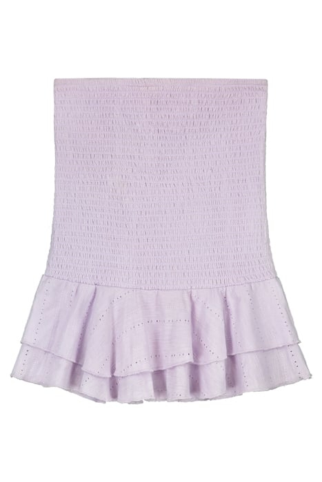 BRODERIE SKIRT FRESH LILAC 2