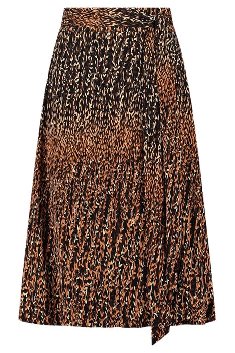 SOLEDAD WRAP SKIRT HAZEL/BEIGE/BLACK 1