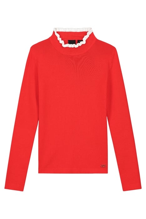 ZOHRA TOP POPPY RED 1