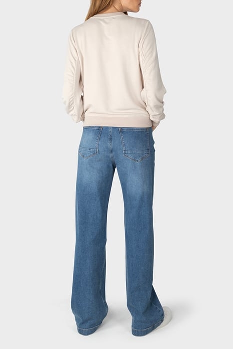 SWEATSHIRT LONG SLEEVES COVERT GREEN 4