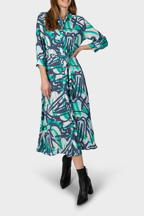 DRESS WOVEN LONG MOON BEAM 1