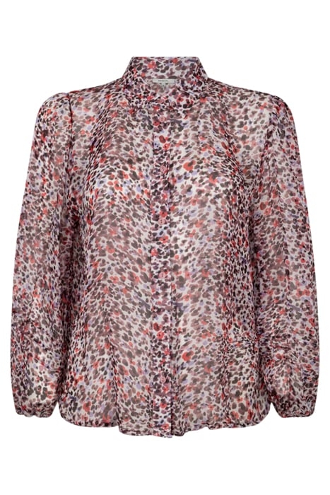 BLOUSE WOVEN LONG SLEEVES FOXGLOVE 3