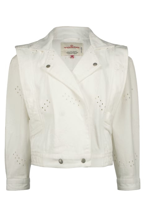 TIZIA BRODERIE REAL WHITE 1