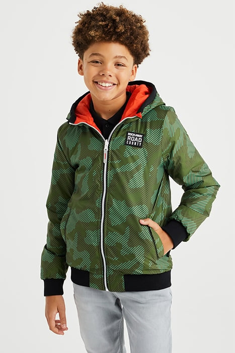 JACKET REVERSIBLE BOMBER ORANGE 1