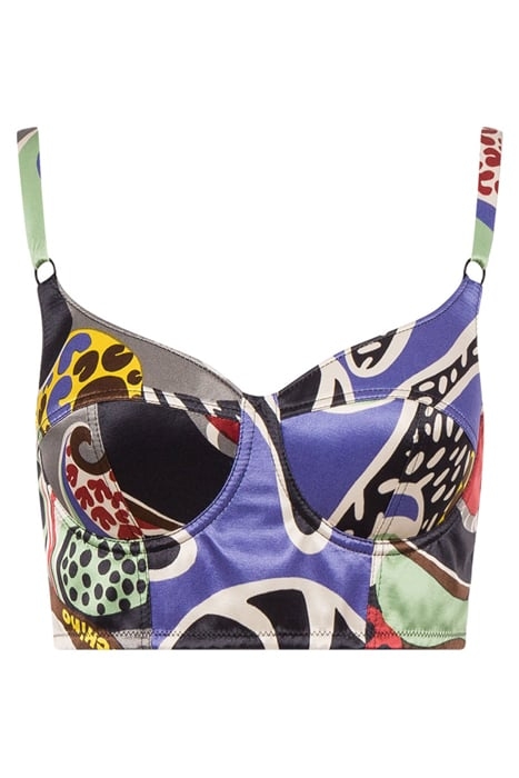 PSYCHEDELIC PRINT BRALETTE MULTICOLOR 3