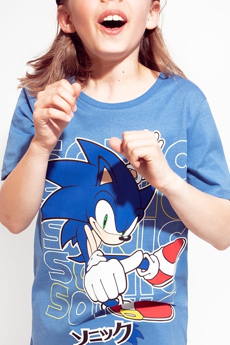 BOYS’ BLUE GLOW-IN-THE-DARK SONIC T-SHIRT 3